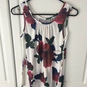 Floral tank top